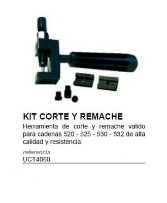 KIT DE CORTE Y REMACHE